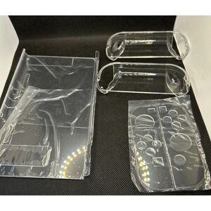 Protective Clear Hard Case‎ Protector & Thumb Grip Caps for Nintendo Switch